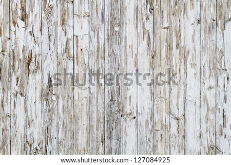 Old white weathered wooden background no. 9