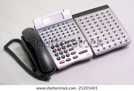 Secretary business phone with keypad