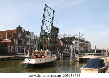 Similar – Image, Stock Photo of bridges and boats | UT Hamburg