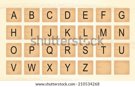 Scrabble Letter Tiles Set Download Free Vector Art Stock Scrabble Letter Tiles Set Download Free Vector Art Stock