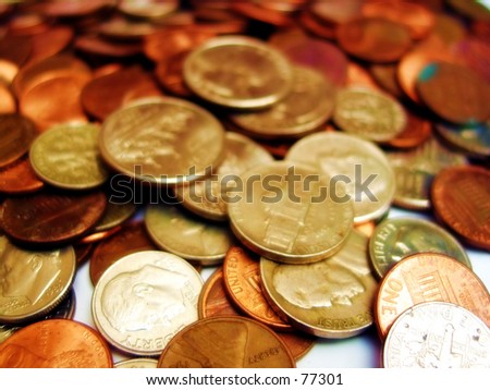 a large amount of change, fills view