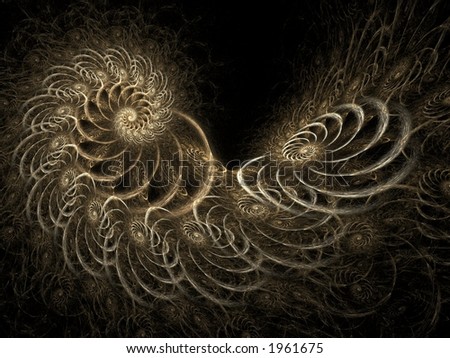 flame fractal spiral