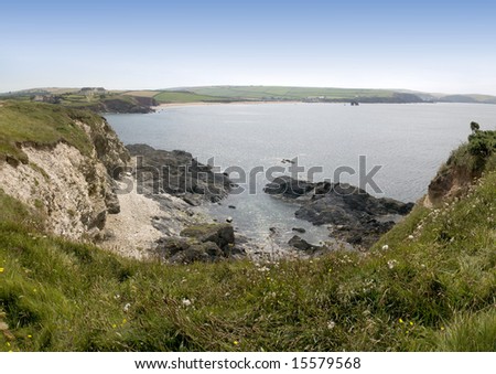 views of the devon coast from bantham to thurlestone the south hams from the south west devon footpath