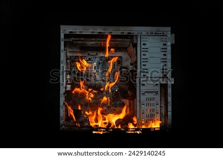 burn..out Computer Screen