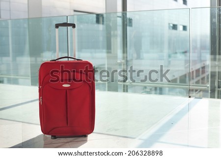 luggage in the airport