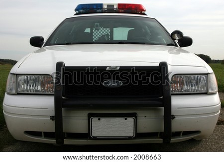 Police car-lights off
