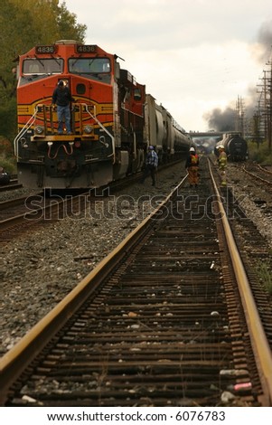Train crash in Painesville Ohio10-9-07