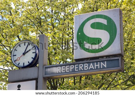 Similar – Foto Bild Alter S-Bahnhof in Berlin Siemensstadt