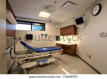 ER Patient\'s Room/ ER Hospital Room/ Brand new patient\'s in a ER