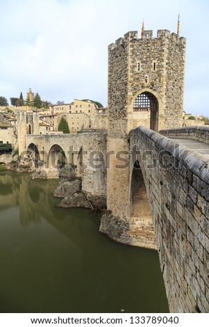Besalu Spain, a Catalan village, seems to have stopped the clock in the middle ages.