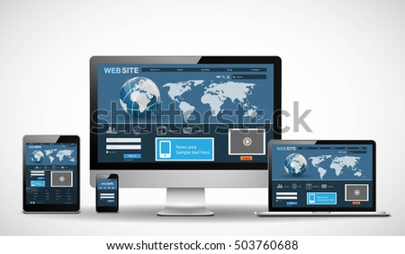 Vector multiple devices with website