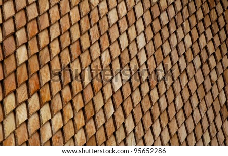 wood shingles