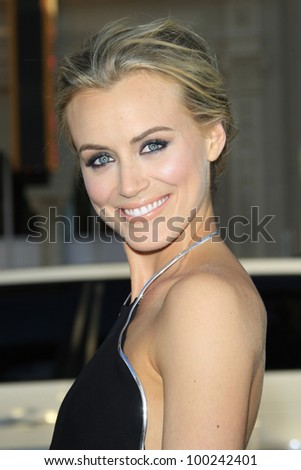LOS ANGELES - APR 16: Taylor Schilling at the premiere of Warner Bros. Pictures\' \'The Lucky One\' at Grauman\'s Chinese Theatre on April 16, 2012 in Los Angeles, California