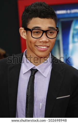 LOS ANGELES - MARCH 6: Roshon Fegan at the World Premiere of \'Mars Needs Moms\' held at the El Capitan Theater in Los Angeles, California on March 6, 2011
