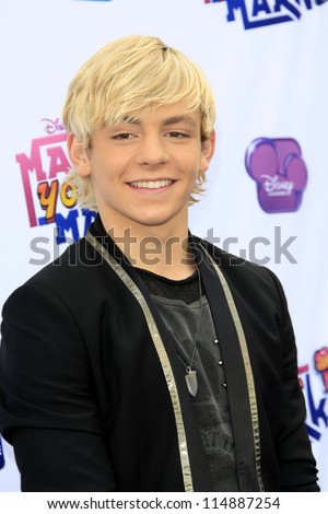 LOS ANGELES - OCT 6: Ross Lynch at the 'Make Your Mark: Shake It Up Dance Off 2012' at LA Center Studios on October 6, 2012 in Los Angeles, California