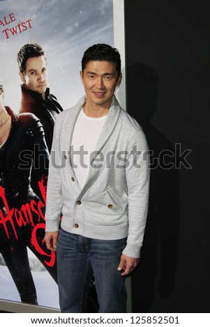 LOS ANGELES - JAN 23: Rick Yune at the LA premiere of Paramount Pictures' 'Hansel And Gretel: Witch Hunters' at Grauman's Chinese Theater on January 24, 2013 in Los Angeles, California