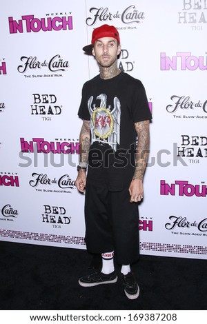 LOS ANGELES - SEP 7: Travis Barker at the In Touch VMA Post Party held at the Chateau Marmont, Hollywood, California, California. September 7, 2008.