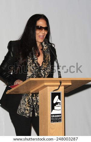 LOS ANGELES - JAN 28: Sheila E at the 30th Anniversary of \'We Are The World\' at The GRAMMY Museum on January 28, 2015 in Los Angeles, California