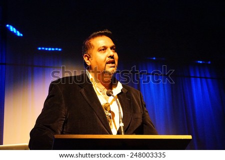 LOS ANGELES - JAN 28: Salim Amin at the 30th Anniversary of \'We Are The World\' at The GRAMMY Museum on January 28, 2015 in Los Angeles, California