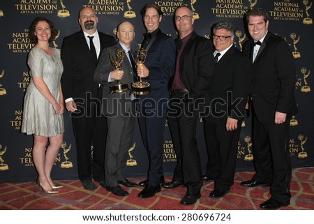 LOS ANGELES - APR 24: All Hail King Julian at The 42nd Daytime Creative Arts Emmy Awards Gala at the Universal Hilton Hotel on April 24, 2015 in Los Angeles, California
