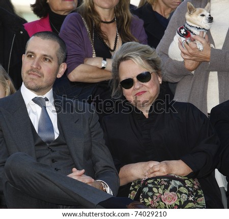 LOS ANGELES - DEC 1: Jim Toth watches with Reese Witherspoon\'s mother as Reese receives a star on the Hollywood Walk of Fame on December 1, 2010 in Los Angeles, CA