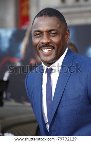 LOS ANGELES - MAY 2:  Idris Elba at the premiere of Thor at the El Capitan Theater, Los Angeles, California on May 2, 2011.