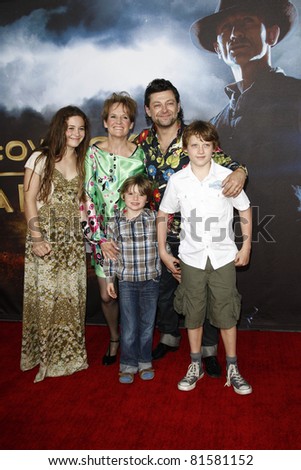 LOS ANGELES - JUL 23: Andy Serkis at the \'Cowboys & Aliens\' world premiere at the Civic Theater in San Diego, California on July 23, 2011