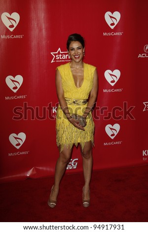LOS ANGELES, CA - FEB 10: Carla Ortiz at the 2012 MusiCares Person of the Year Tribute To Paul McCartney at the LA Convention Center on February 10, 2012 in Los Angeles, California