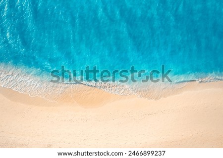 Similar – Image, Stock Photo Seascape of a beautiful cove with some steep rocks in the water