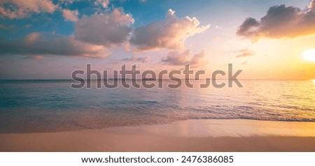 Similar – Image, Stock Photo sundowner Nature Landscape