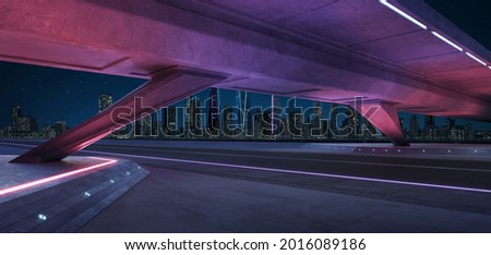 Similar – Image, Stock Photo Views under a bridge