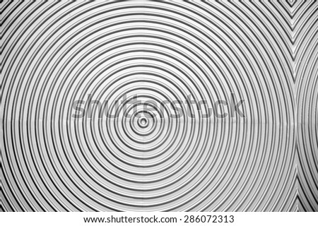 metallic texture in the form of circles background.