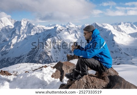 Similar – Image, Stock Photo winter vacation