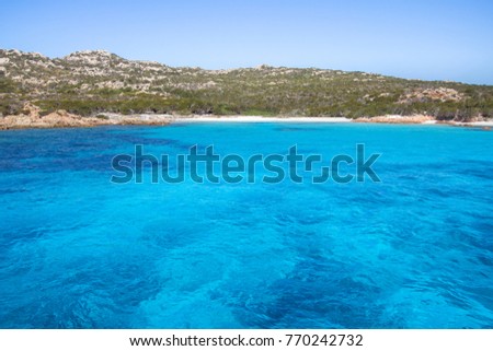 Porto Della Madonna Spiaggia Rosa Sardinia Italy Images