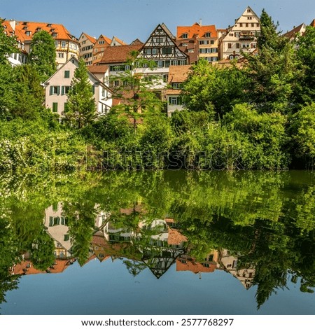 Similar – Image, Stock Photo Old town of Tübingen