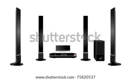 Home cinema speaker set eps8