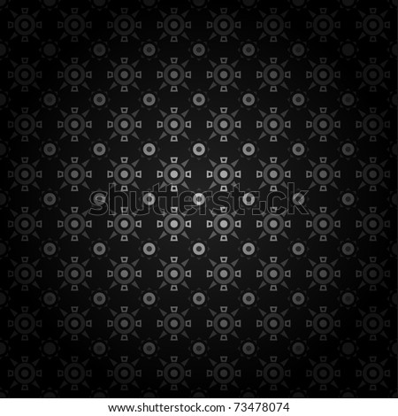 Seamless Checked Design. Geometric Black And White Pattern.   GL