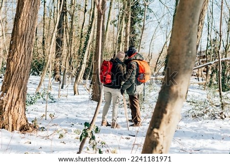 Similar – Image, Stock Photo Bird watching in winter