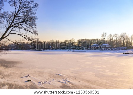 Similar – Image, Stock Photo Plötzensee in winter