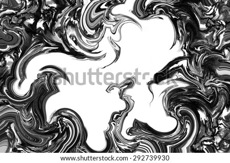 black and white abstract drawing frame/black and white abstract drawing frame/black and white abstract drawing frame