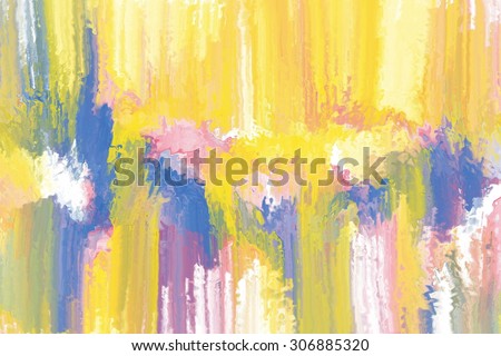 yellow abstract painting for background/yellow abstract brush stroke/yellow abstract painting for background