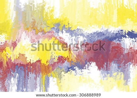 colourful abstract painting for background/yellow abstract brush stroke/colourful abstract painting for background