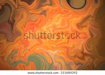 abstract digital watercolor painting for background/orange abstract digital art/abstract digital watercolor painting for background