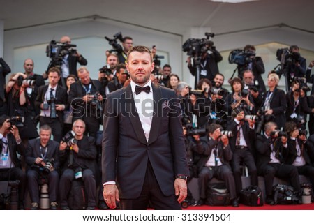 Venice, Italy - 04 September 2015: Joel Edgerton attends a premiere for \'Black Mass\' during the 72nd Venice Film Festival