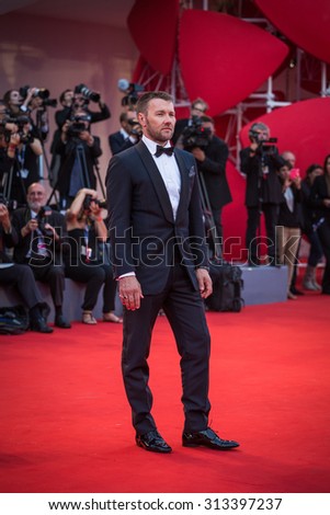 Venice, Italy - 04 September 2015: Joel Edgerton attends a premiere for \'Black Mass\' during the 72nd Venice Film Festival