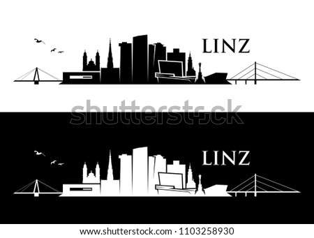 Similar – Foto Bild Nibelungenbrücke Linz / Donau