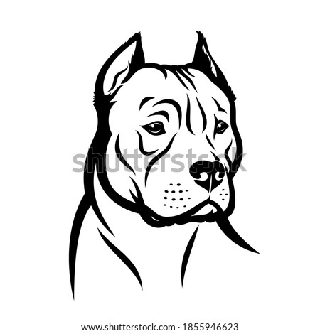 Download The Best Free Pitbull Silhouette Images Download From 144 Free Silhouettes Of Pitbull At Getdrawings