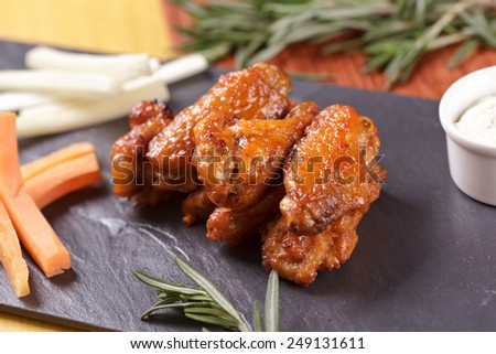 Buffalo chicken wings