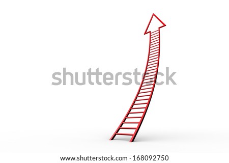 Red Ladder Arrow Graphic Stock Images Page Everypixel