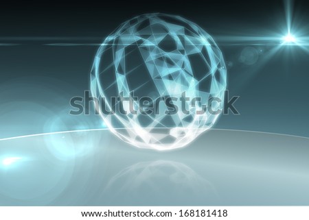 Glowing sphere